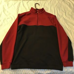 Nike Golf Fleece lined Half Zip Jacket Sz. Sm